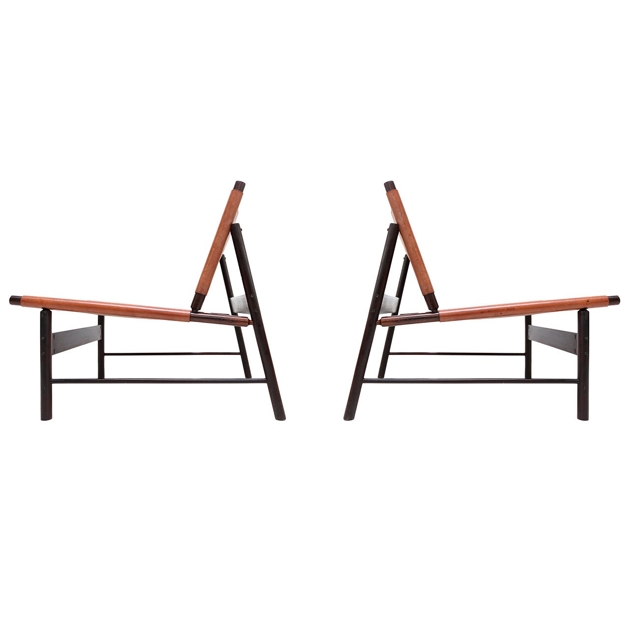 Jorge Zalszupin Pair of Lounge Chairs