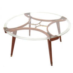 Italian 1950s Cocktail Table by William Watting for Fristho, circa 1955