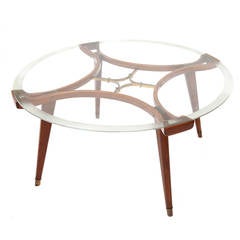 Italian 1950s Cocktail Table by William Watting for Fristho, circa 1955