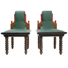 Pair of Early 20th century Italian Chairs