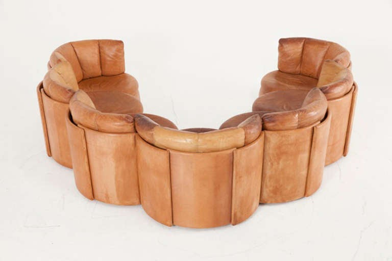 Swiss De Sede DS 800 Upholstered Furniture by Ubald Klug