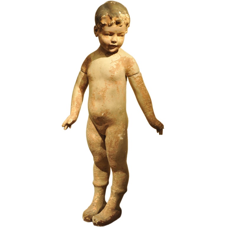 An Italian child mannequin.
