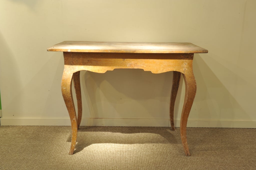 A Swedish rococo sidetable.