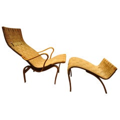 A Chaise Longue Designed By Bruno Matthson.