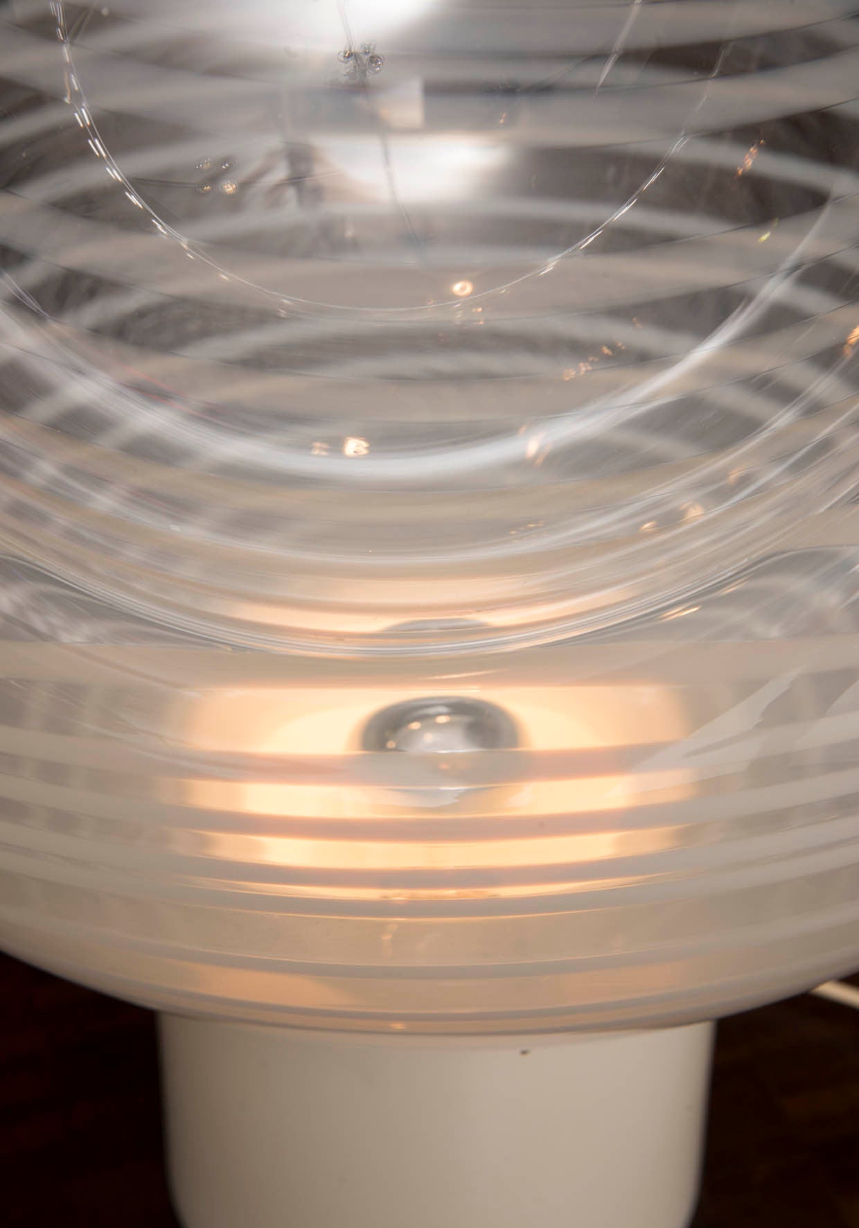Italian Vistosi Murano Table Lamp
