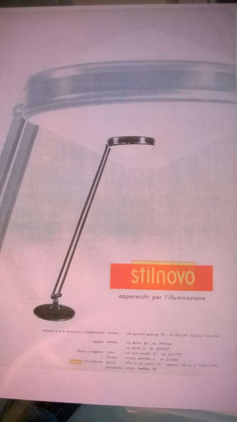 A Rare Stilnovo Reclining Floor Lamp 1