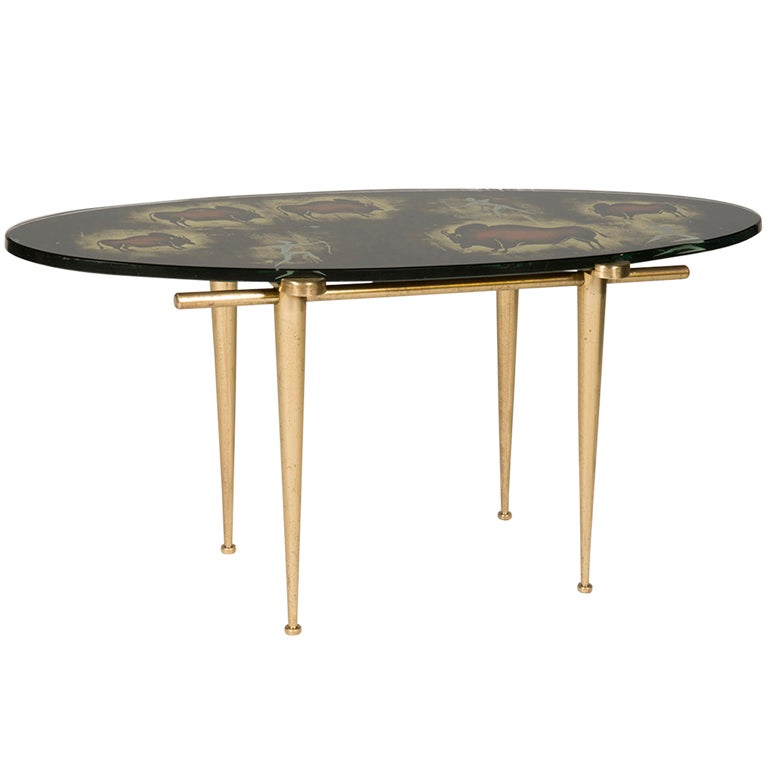 Italian Cocktail Table For Sale