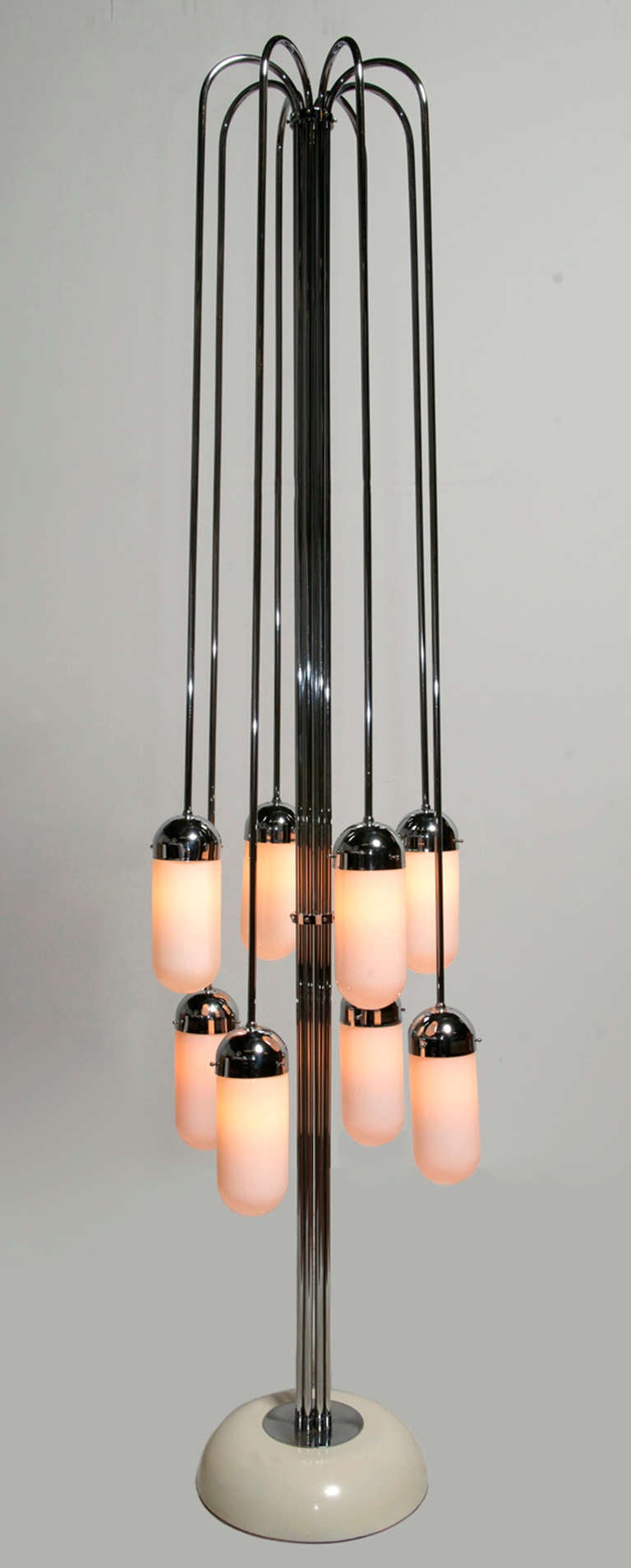 an impressive 1970's floor lamp