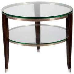 Christian Krass Solid Macassar Ebony Gueridon