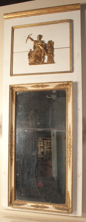 Louis XVI Trumeau Mirror
