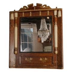 Antique Decorative European Mirror