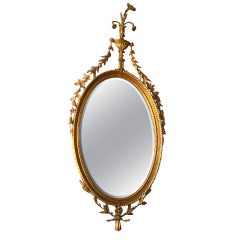 George III Style Gilt Mirror