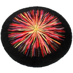 Room Sized Circular Rug by V'Soske