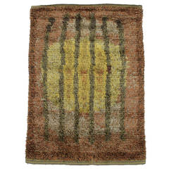 Graphic Finnish Rya Rug 12