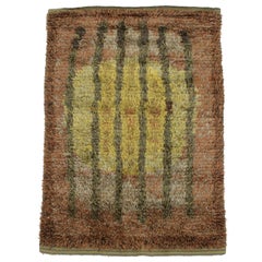 Graphic Finnish Rya Rug