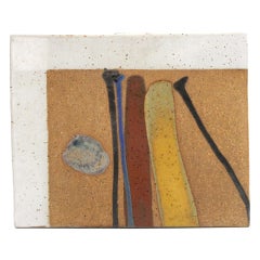 Stoneware Slab Vase by William Wyman
