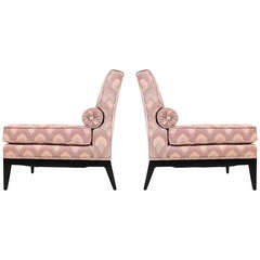 Dunbar Style Slipper Lounge Chairs