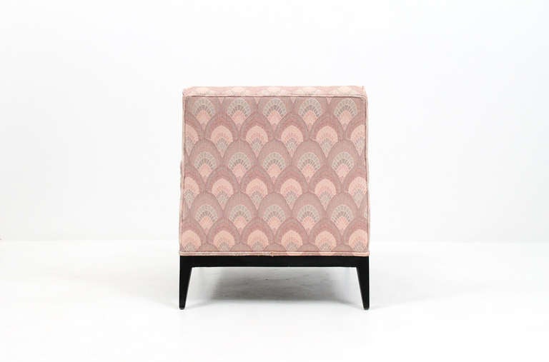 Mid-20th Century Dunbar Style Slipper Lounge Chairs