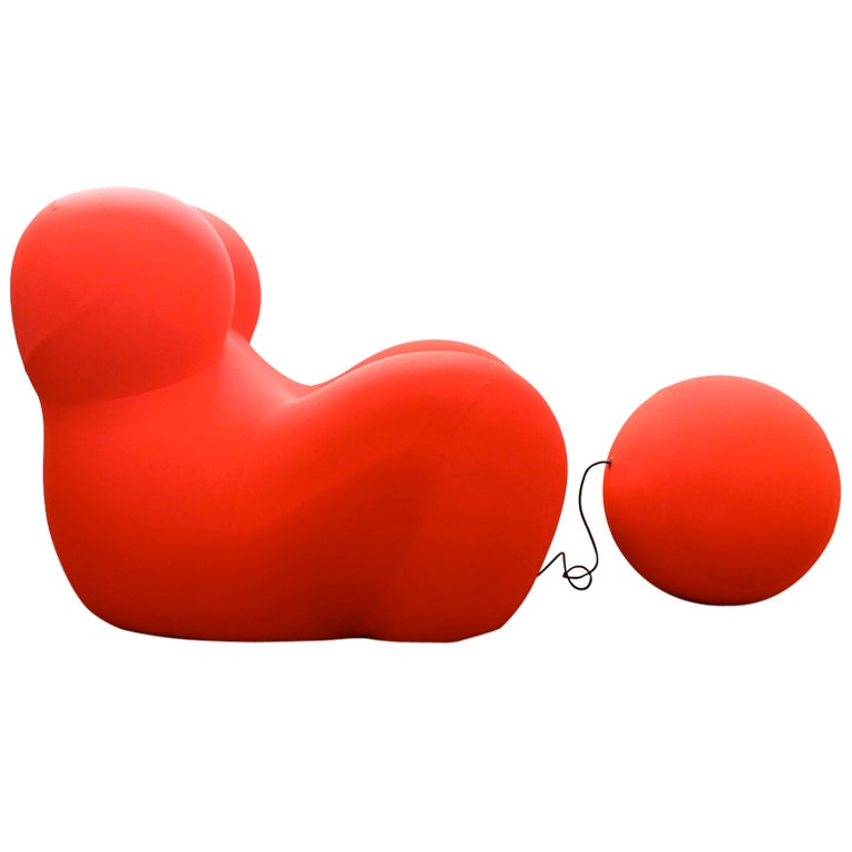 Up Series Chair and Ottoman by Gaetano Pesce