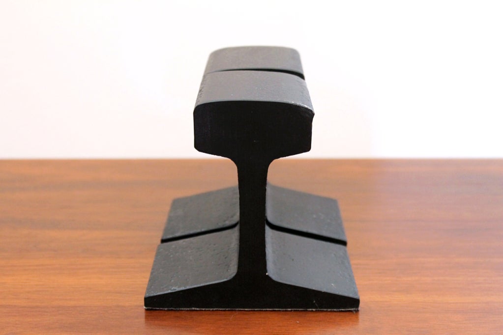 railroad track bookends