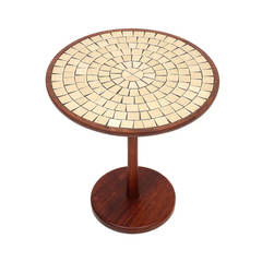 Martz for Marshall Studios Ceramic and Walnut Table