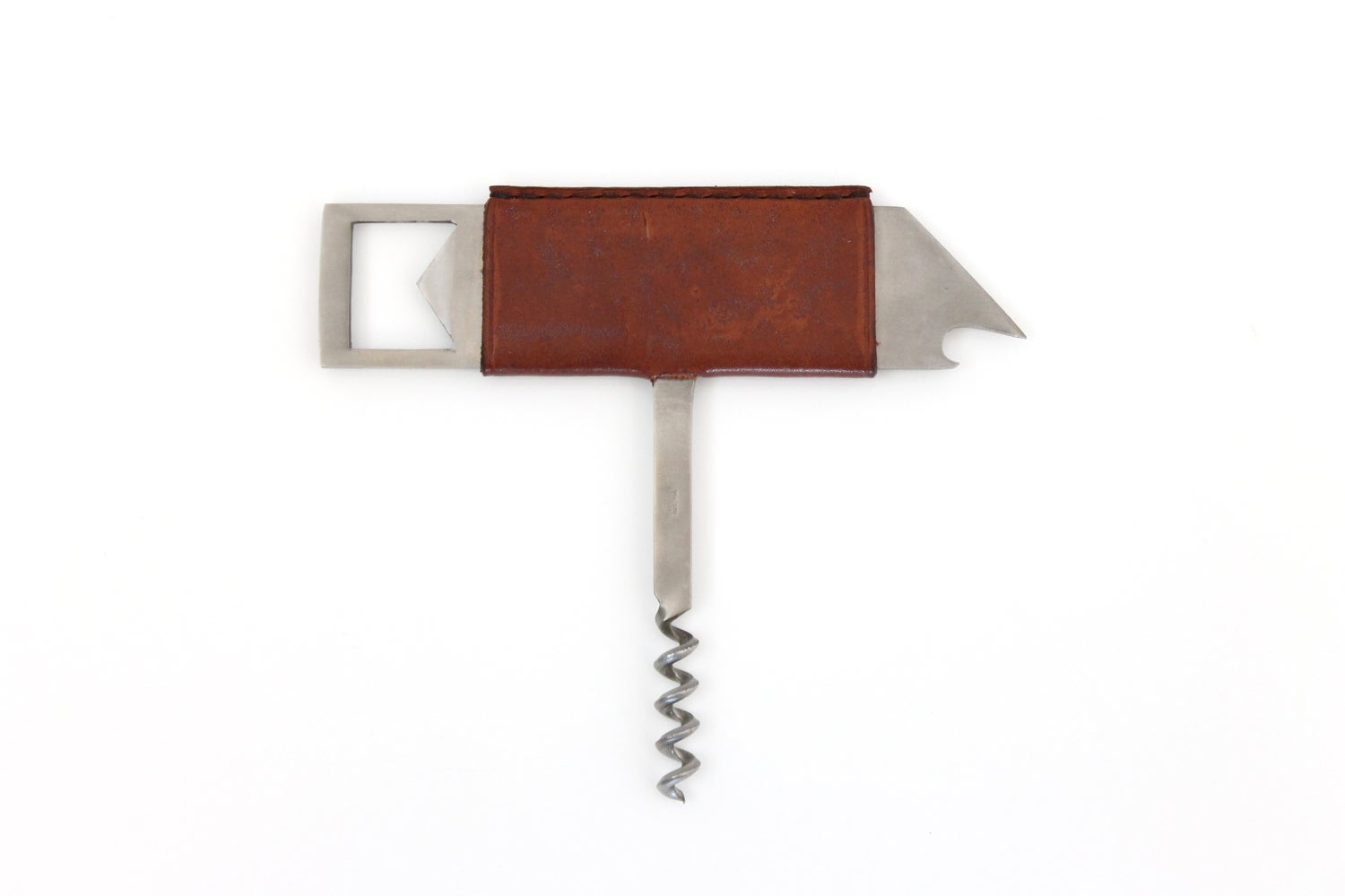 Leather Corkscrew by Carl Aubock