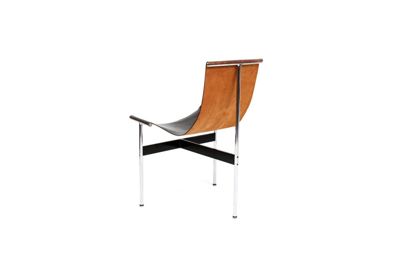 American Leather T-Chair by Katavolos, Littell & Kelley for Laverne International