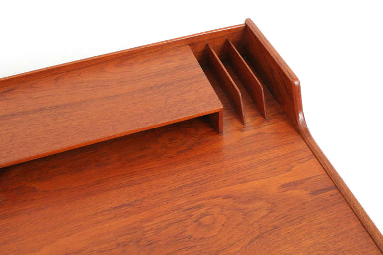 Mid-20th Century Teak Writing Desk by Arne Wahl Iversen