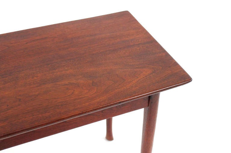 Mid-20th Century Studio Furniture Walnut Console Table by Dirk Rosse