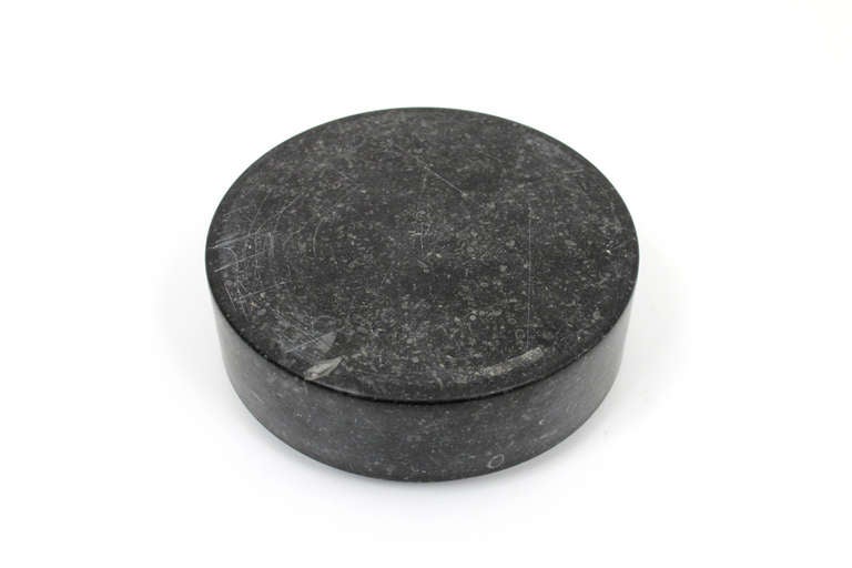 Italian Black Marble Catch All Bowl 5