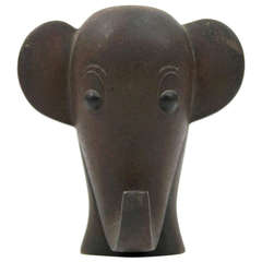 Hagenauer Style Austrian Bronze Elephant