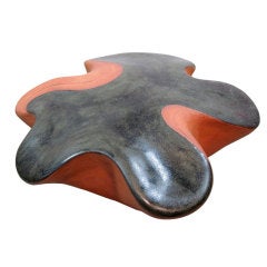 Abstract Biomorphic Studio Pottery Sculpture