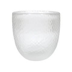 Early Carlo Scarpa for Venini "Battuto" Glass Vase