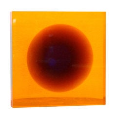 Color Field Lucite Sculpture by Norman Mercer