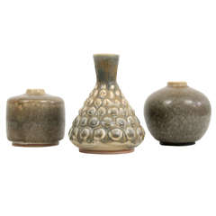 Collection of Ceramic Vessels by Axel Bruel