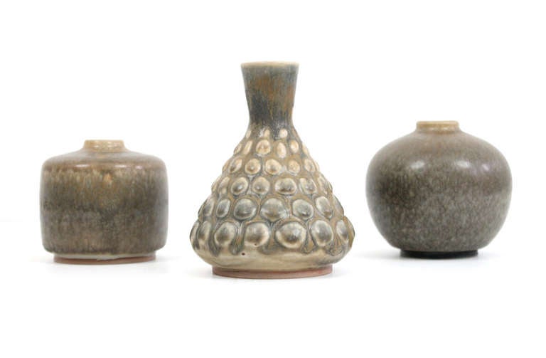 Collection of Ceramic Vessels by Axel Bruel