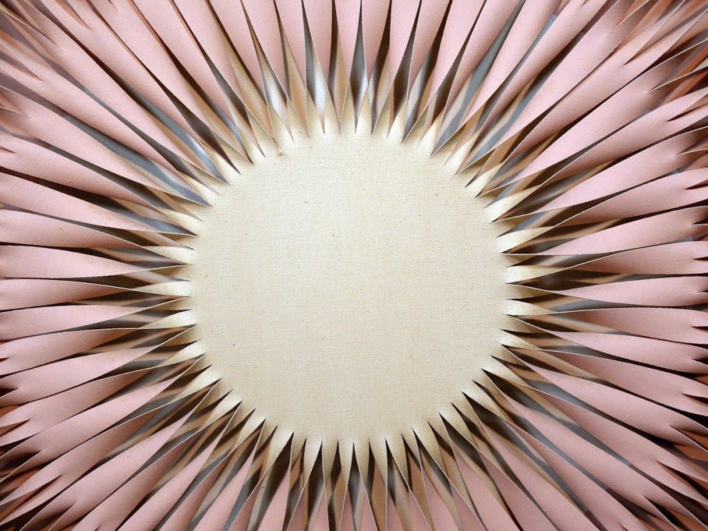 Canvas Janet Folsom Op Art Painting