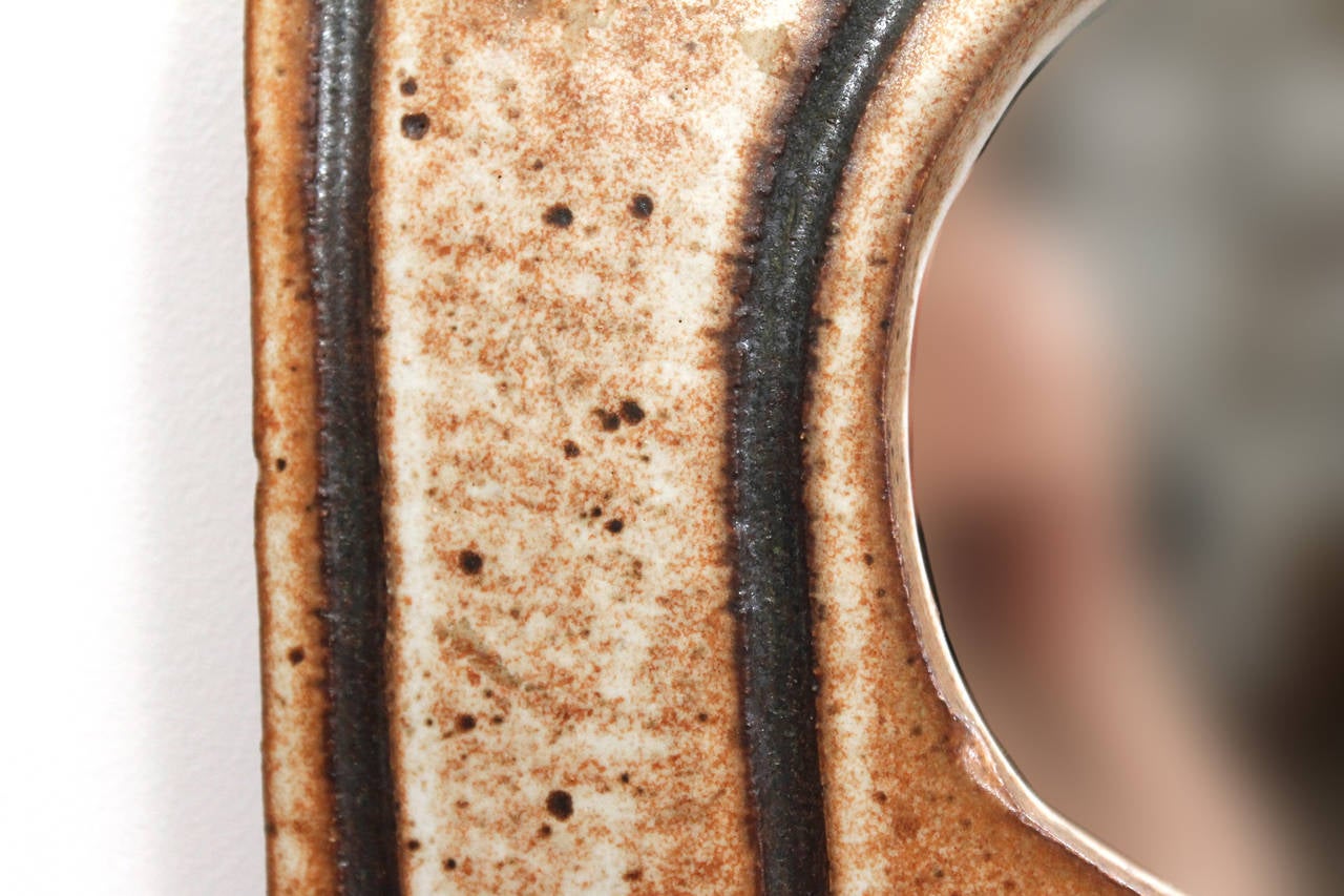 Michael Cohen Studio Pottery Mirror 1