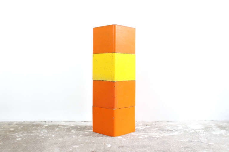Brightly Colored Storage Cubes at 1stDibs