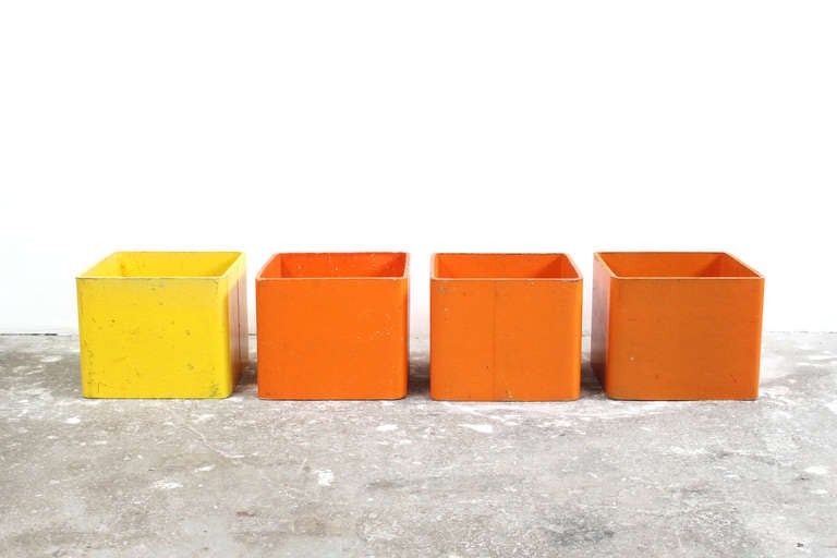 American Brightly Colored Storage Cubes