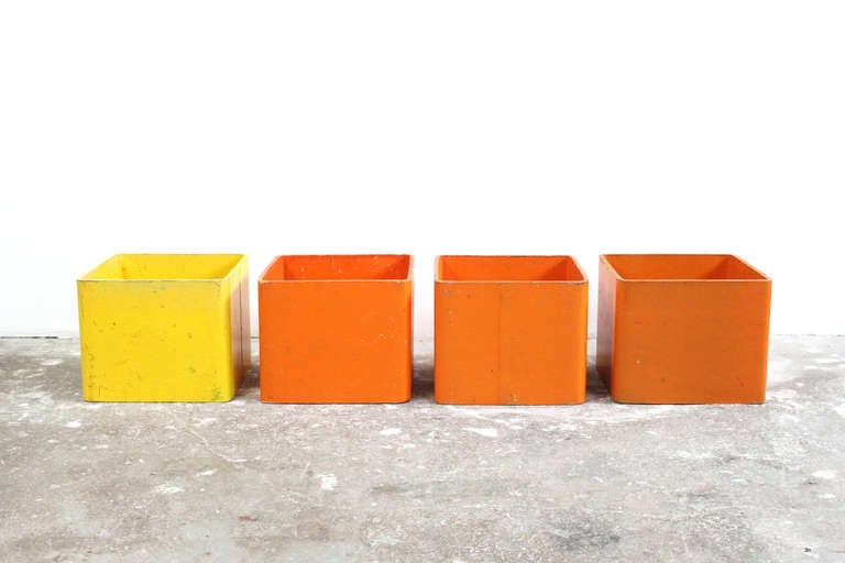 Brightly Colored Storage Cubes at 1stDibs