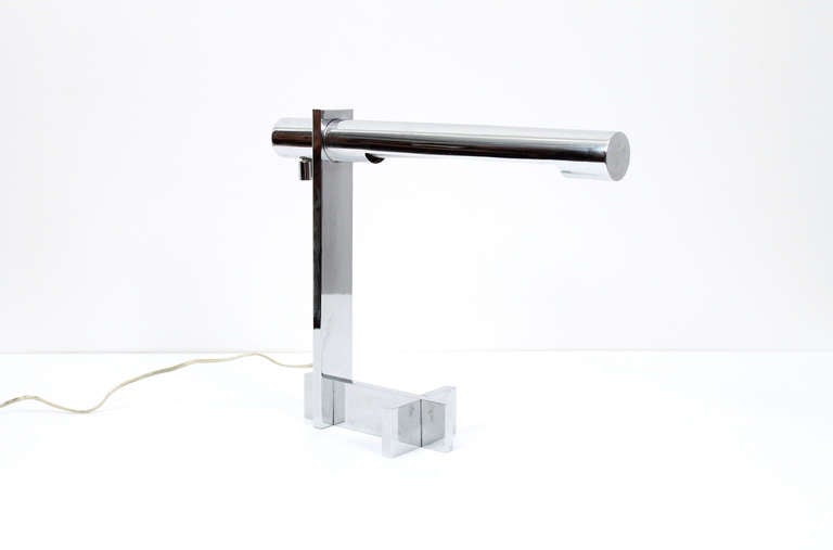 Architectural desk lamp by Casella.