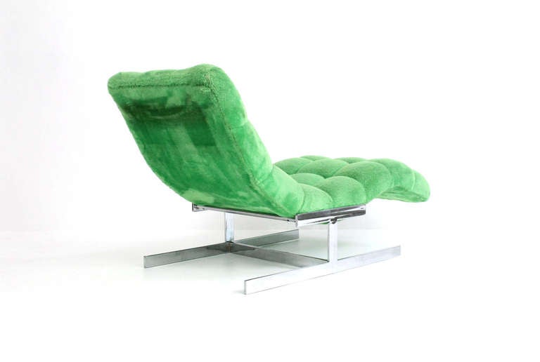 Mid-Century Modern Milo Baughman Chaise Lounge for Thayer Coggin