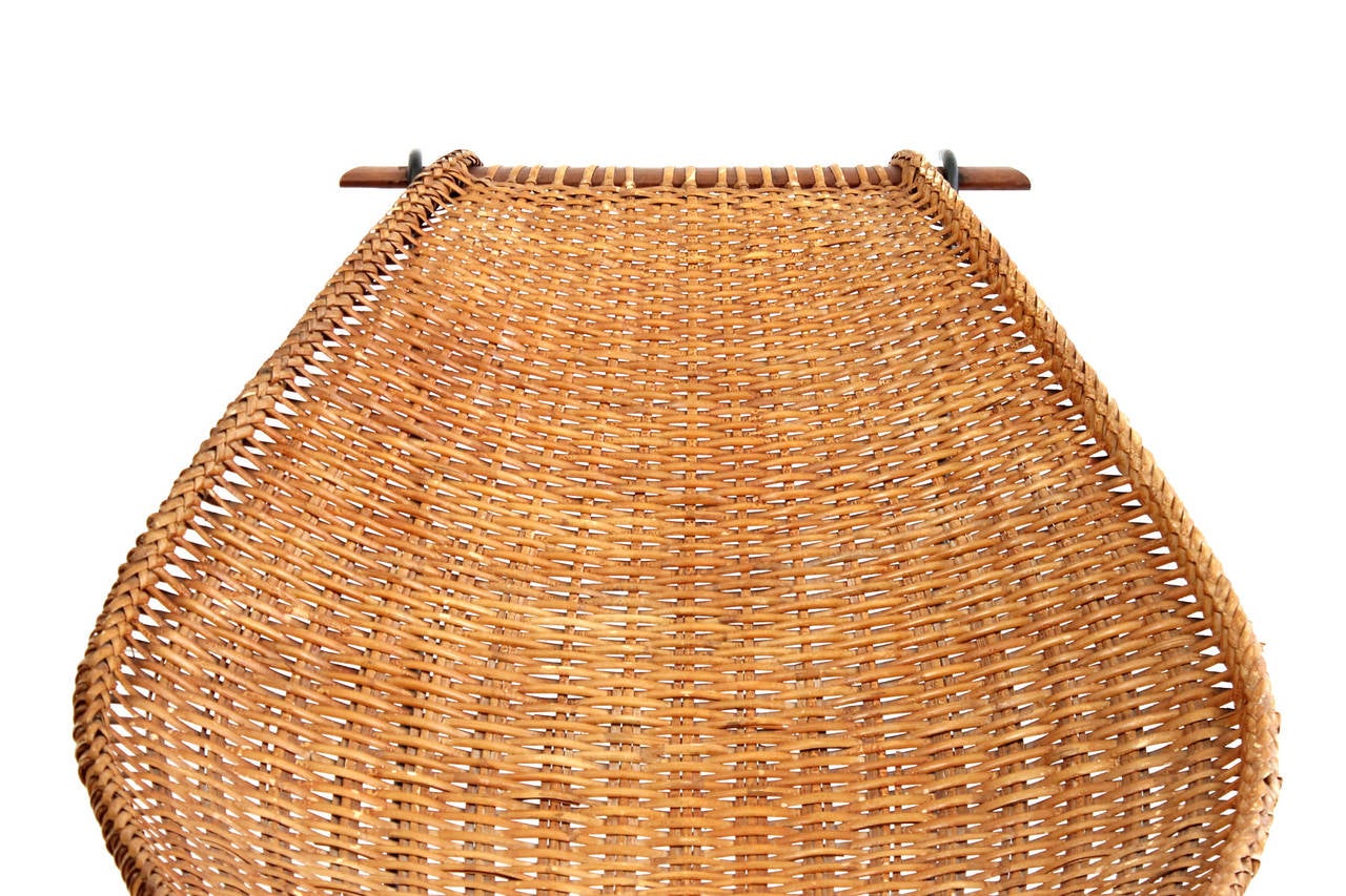 Iron John Risley Rattan “Duyan” Lounge Chair