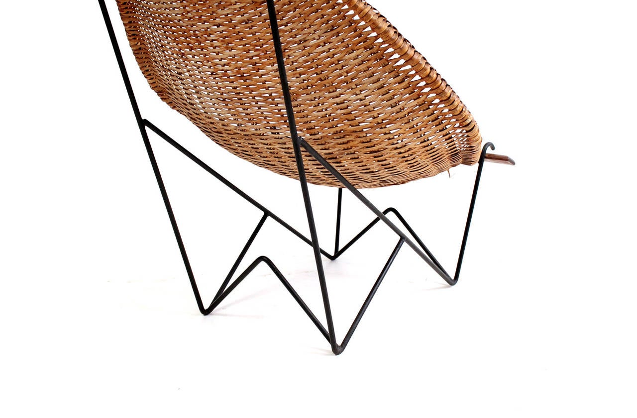 John Risley Rattan “Duyan” Lounge Chair 2