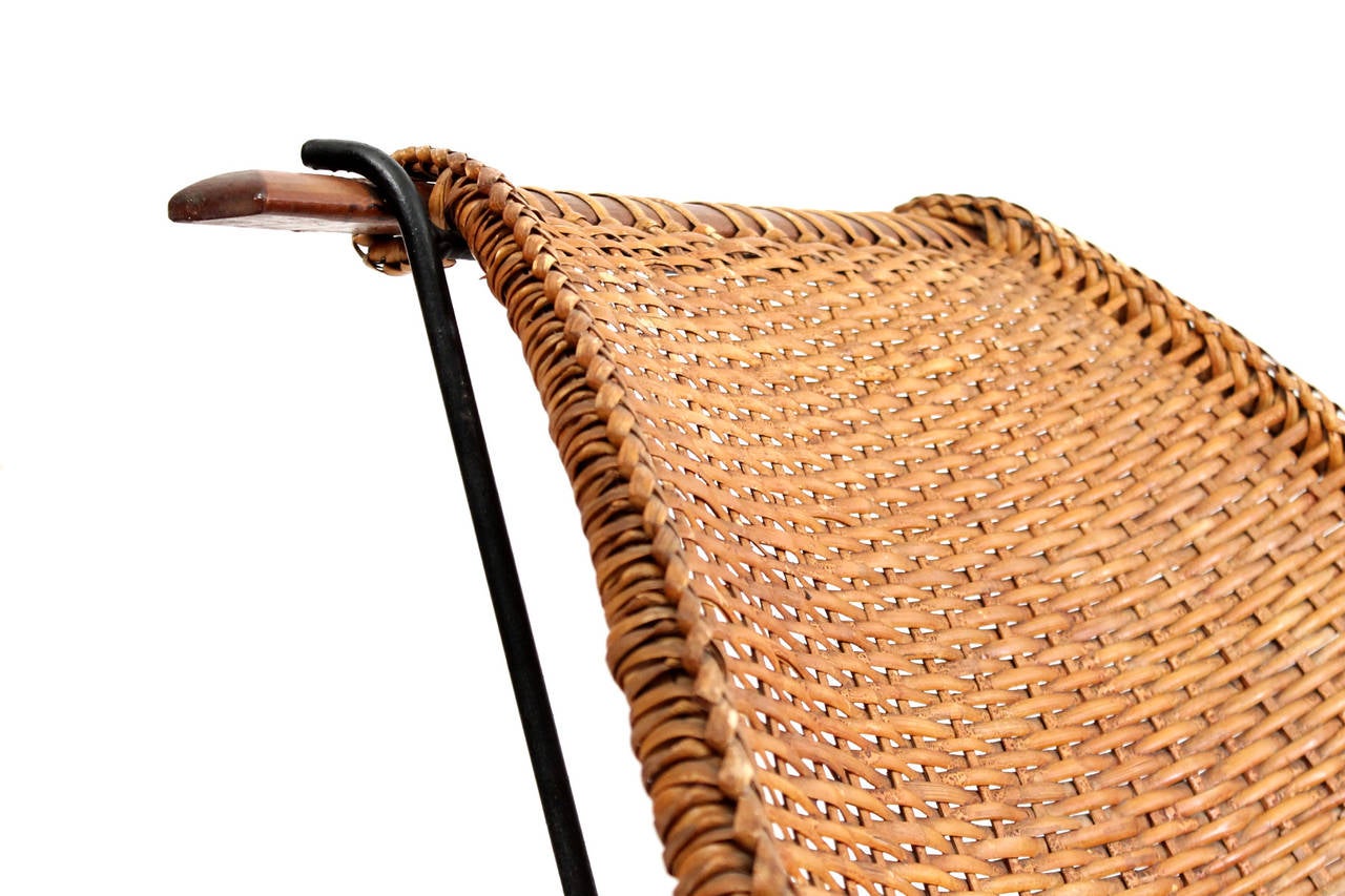 John Risley Rattan “Duyan” Lounge Chair 1