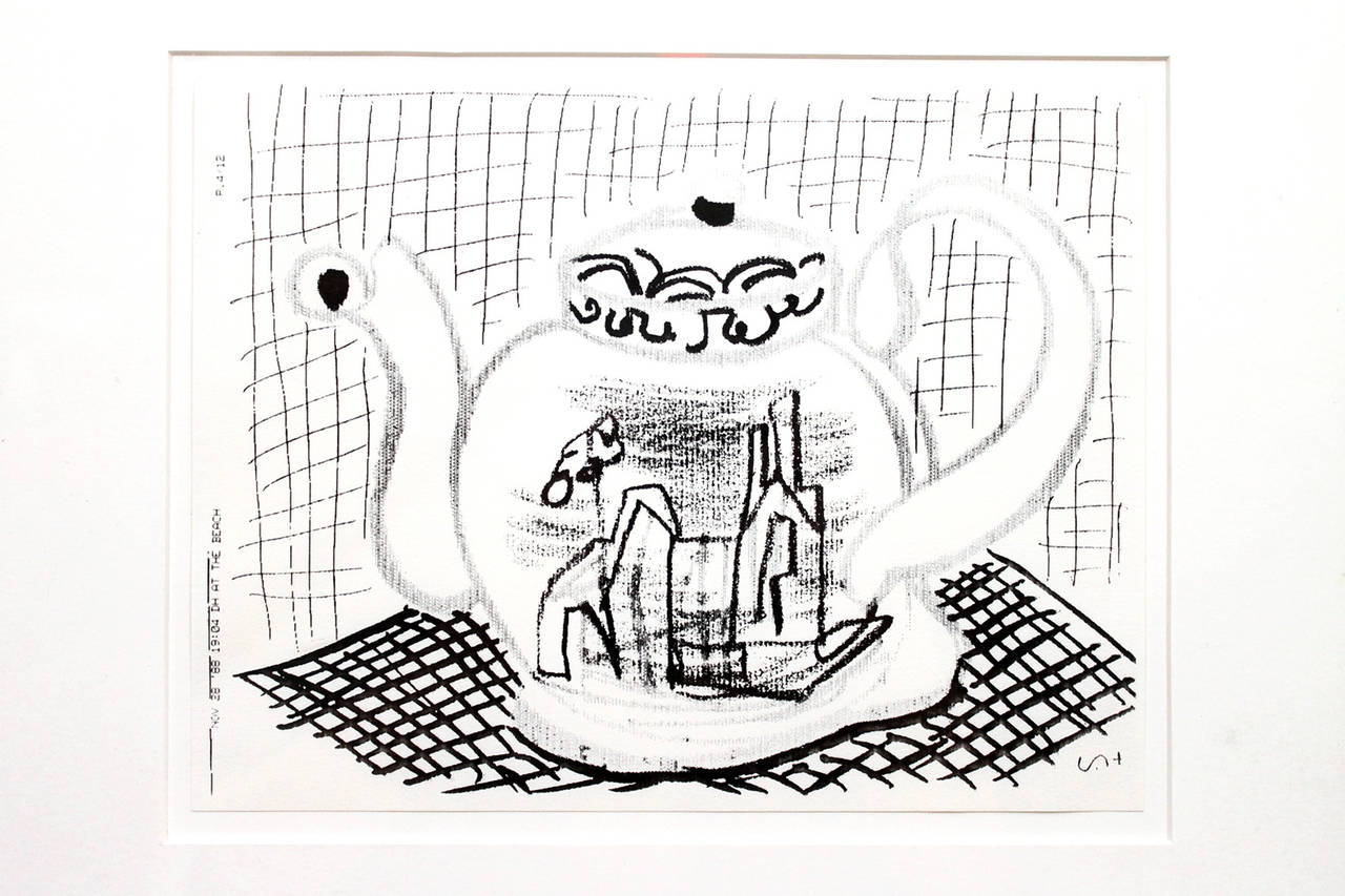 david hockney fax art
