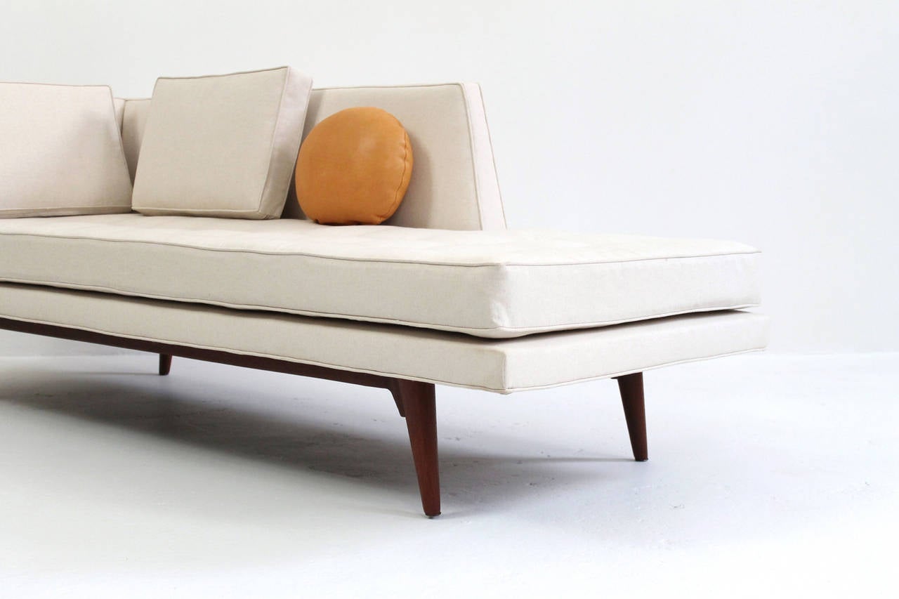 Mid-20th Century Chaise Lounge by Edward Wormley for Dunbar