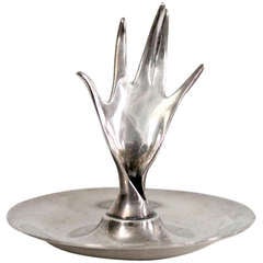 Tiffany & Co Sterling Hand Ring Holder