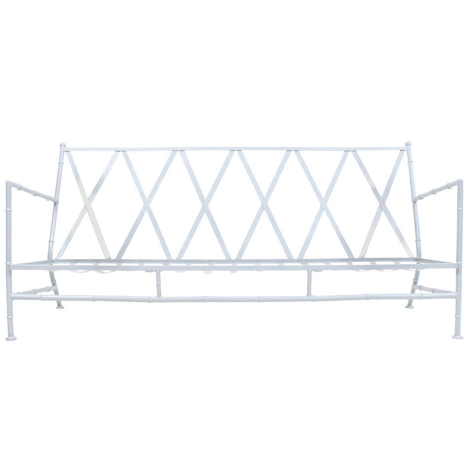 Rare Salterini Outdoor Patio Sofa